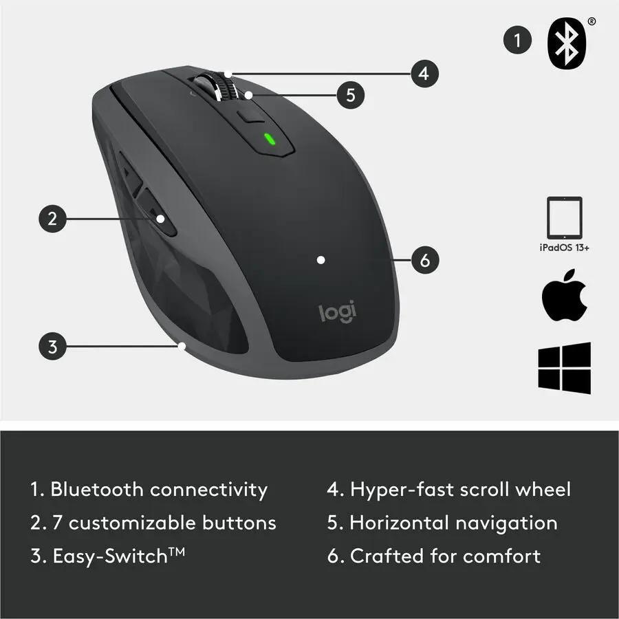 Logitech MX Anywhere 2S Mouse