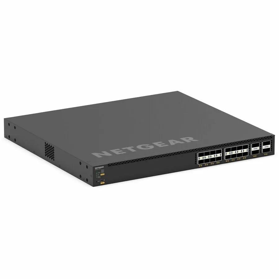 NETGEAR AVLine M4350 16-port managed switch, black metal chassis