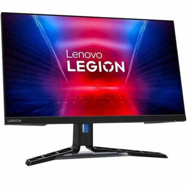 Lenovo Legion R27i-30 27-inch gaming monitor with black body and blue-accent stand