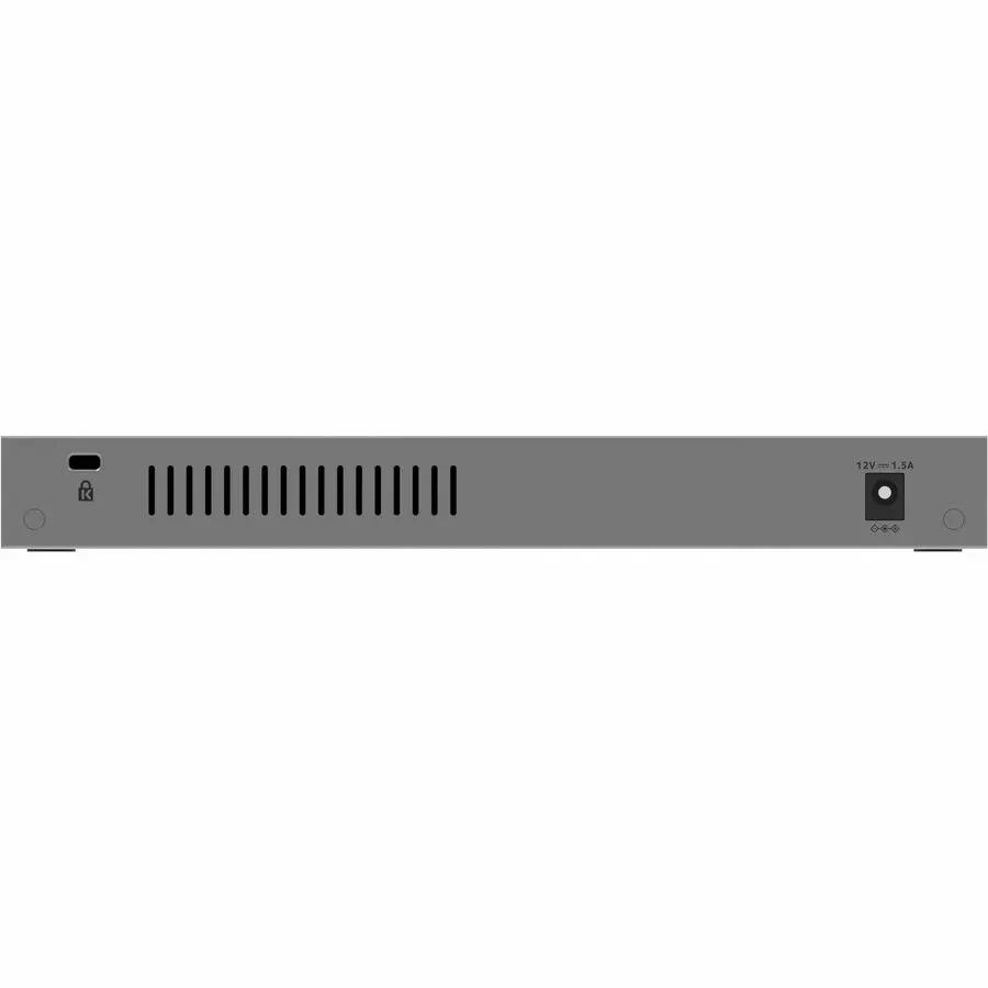 NETGEAR ProSafe GS108MX 8-Port Gigabit Unmanaged Switch in grey