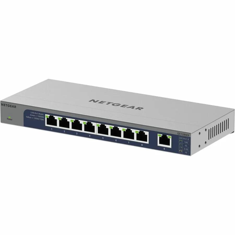 NETGEAR ProSafe GS108MX 8-port gigabit unmanaged switch
