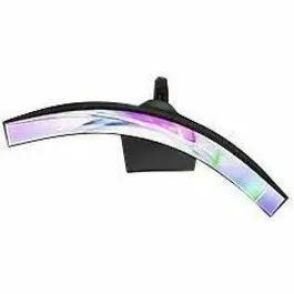 Samsung S49C954UAN 49-inch curved DQHD ultrawide monitor on black stand