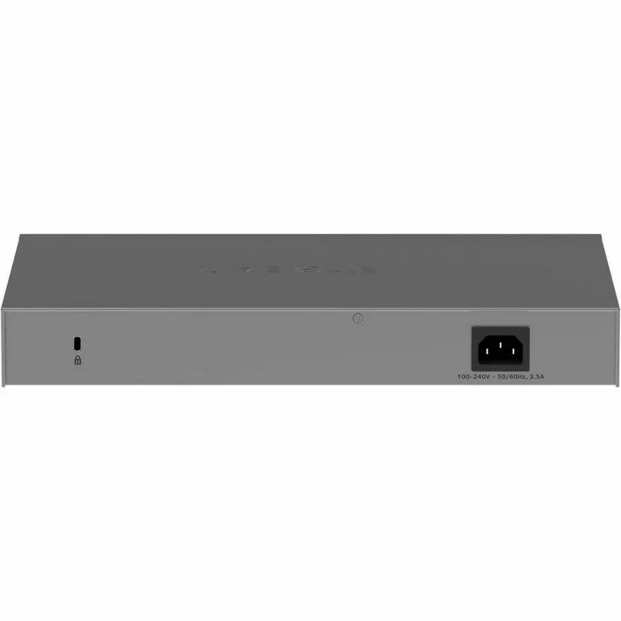 NETGEAR 16-port 10GbE Smart Managed Switch with gray metal chassis