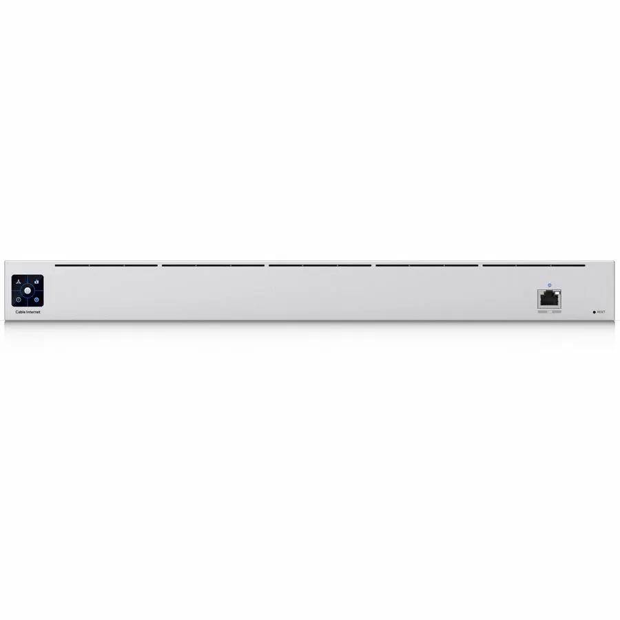 Ubiquiti Cable Internet 2.5 Gigabit Unmanaged Gateway, white, front Ethernet port visible