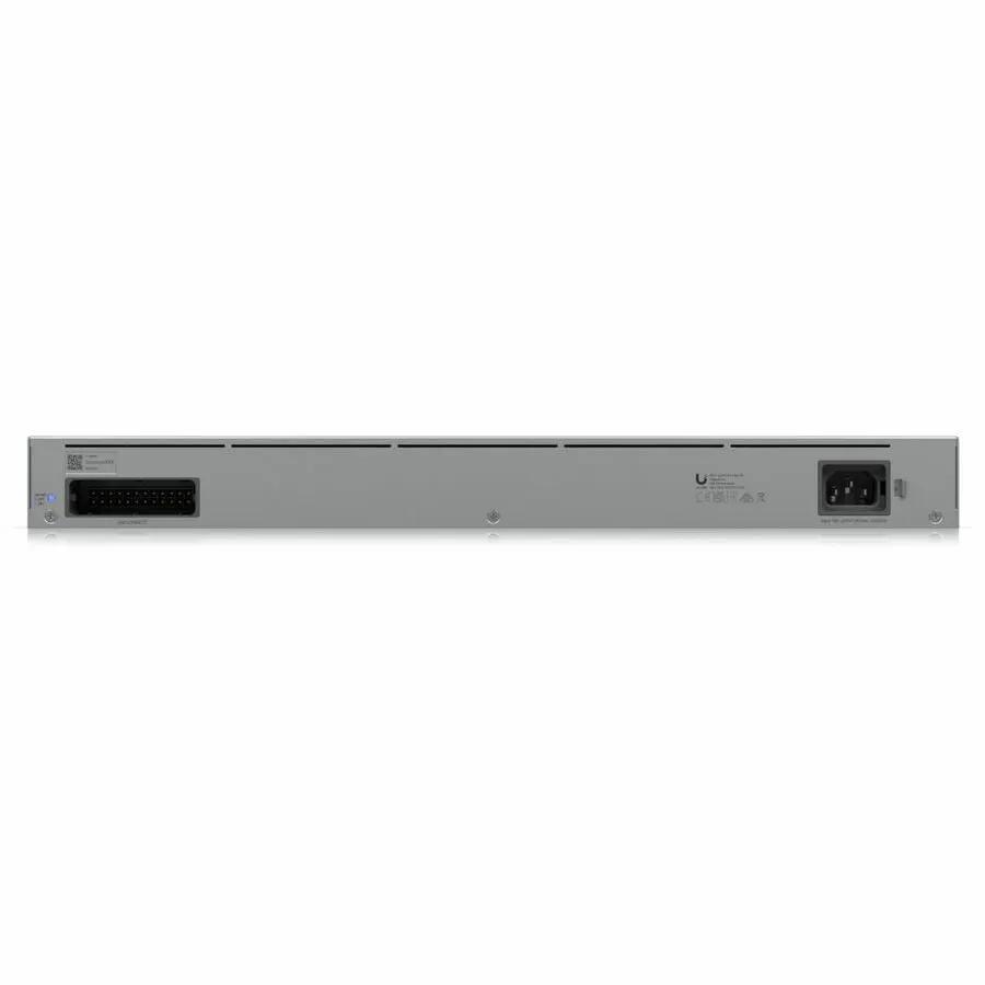 Netgear ProSAFE Pro Max 48-Port 2.5GbE Managed Switch rear panel with power inlet.