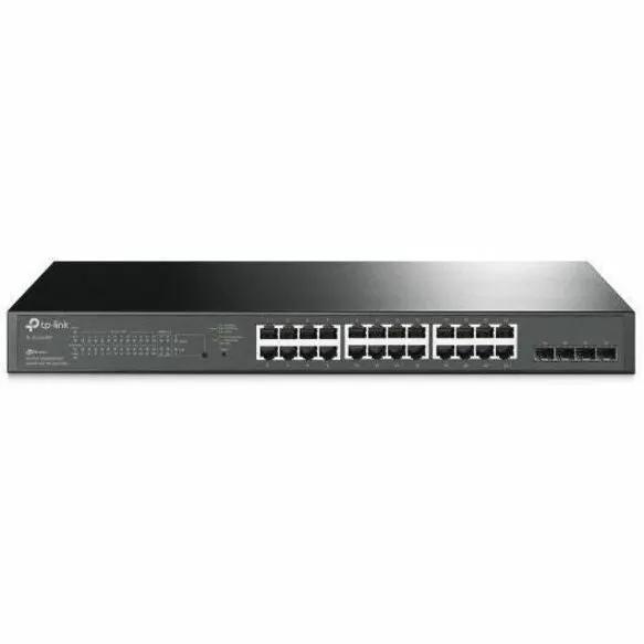 TP-Link Omada TL-SG2812P 28-port black Gigabit PoE+ managed switch with SFP