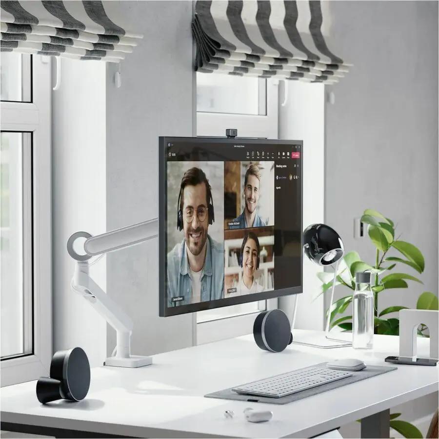 Alogic Clarity 32-inch 4K UHD monitor with USB-C hub and webcam