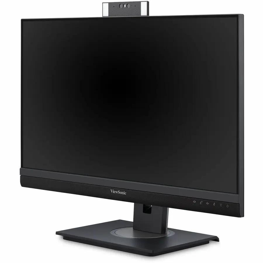 ViewSonic VG2757V-2K 27-inch monitor in black on its stand