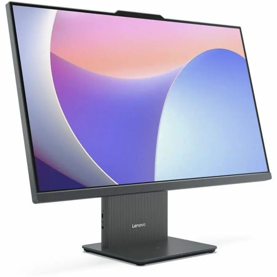 Lenovo IdeaCentre 27 All-in-One desktop computer, 27-inch display, Luna Gray