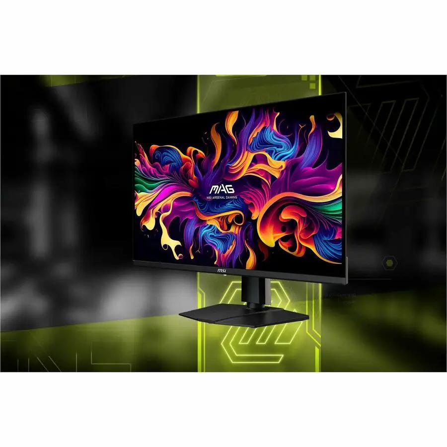 MSI MAG 321UPX 32-inch QD-OLED 4K UHD gaming monitor, 240Hz, black