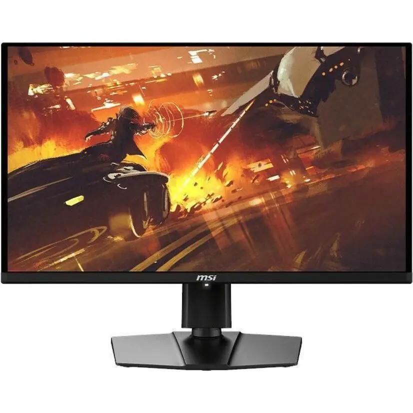 MSI MAG 321UPX 32-inch 4K UHD QD-OLED gaming monitor with black stand