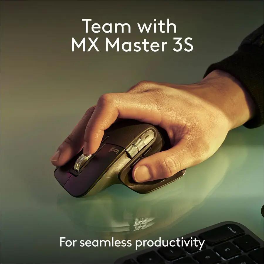 Logitech MX Keys S for Mac, Wireless Keyboard, Fluid, Precise Laptop-Like Typing, Programmable Keys, Backlit, Bluetooth, Space Grey