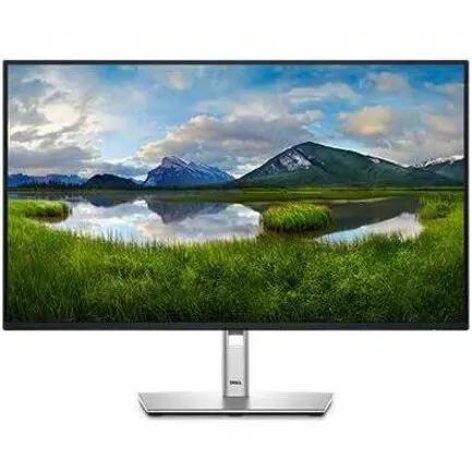 Dell P2725H 27-inch FHD LED monitor with black bezel and silver stand