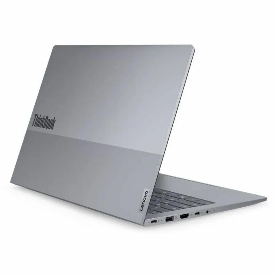 Lenovo ThinkBook 14 G7 laptop, Arctic Gray, side ports visible