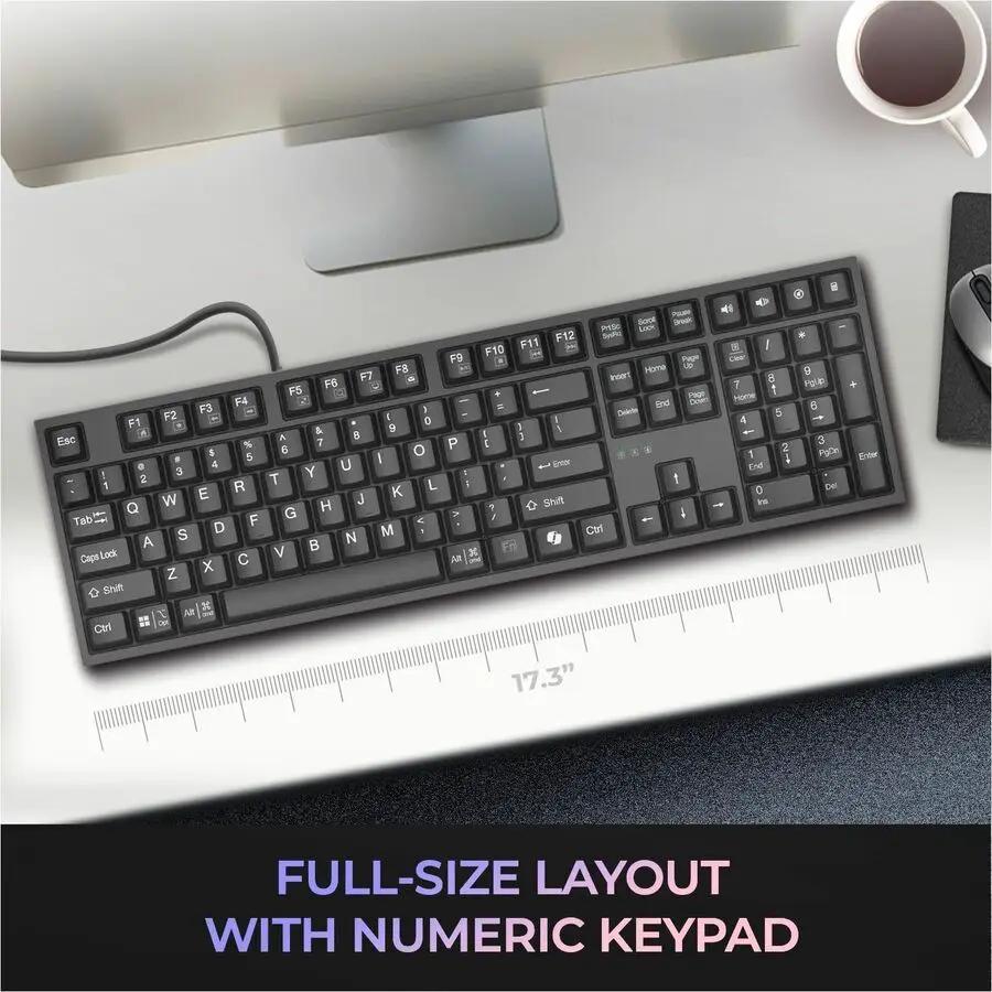 Adesso Multi-OS Mechanical Keyboard With CoPilot AI Hotkey