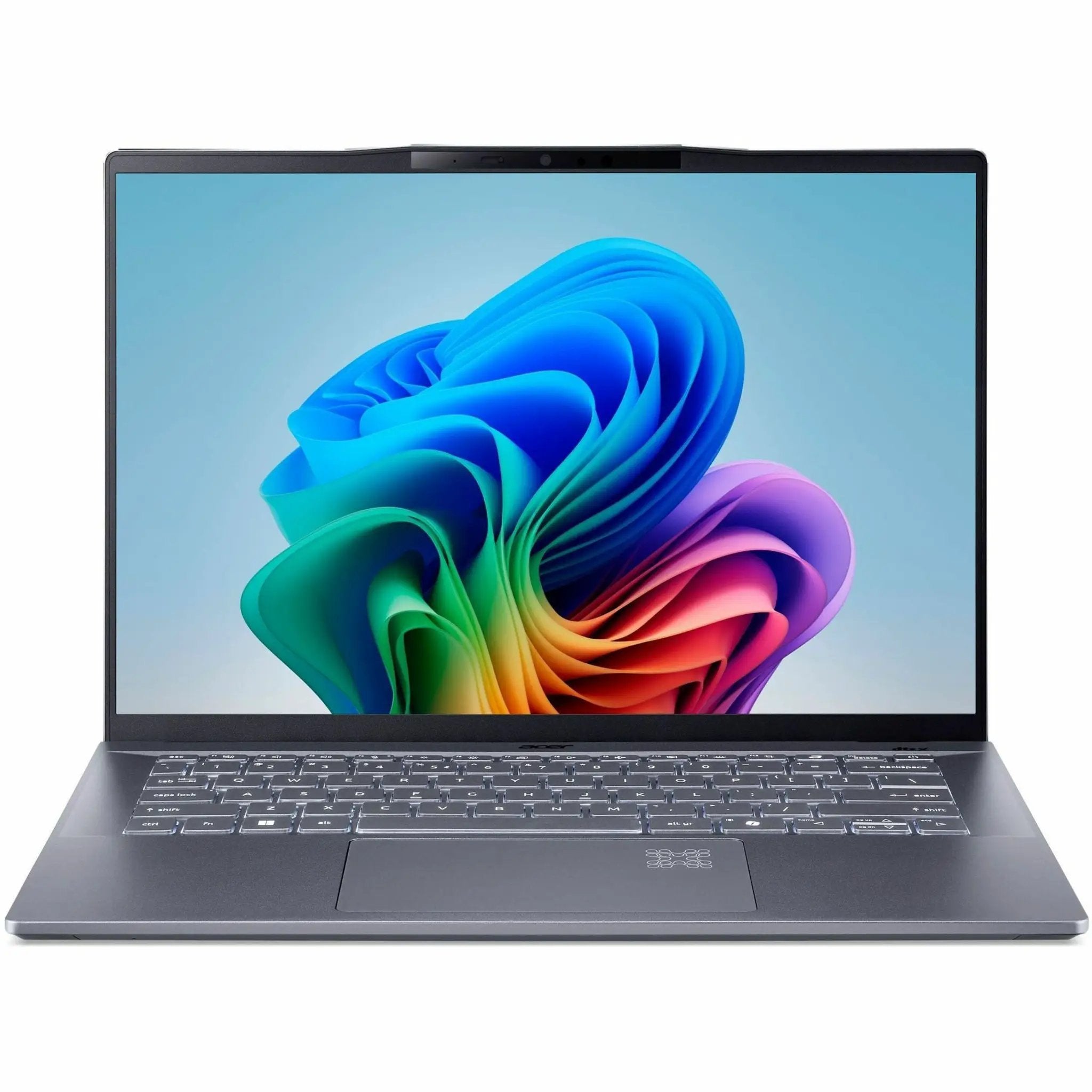 Acer Swift 14 AI notebook, gray metal laptop with WQXGA 120 Hz display, 16GB RAM