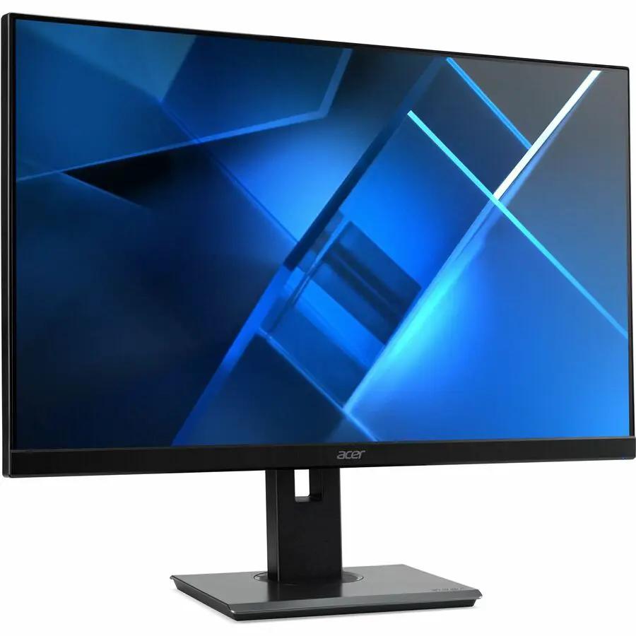 Acer Vero B277U 27-inch monitor on black stand with visible Acer logo