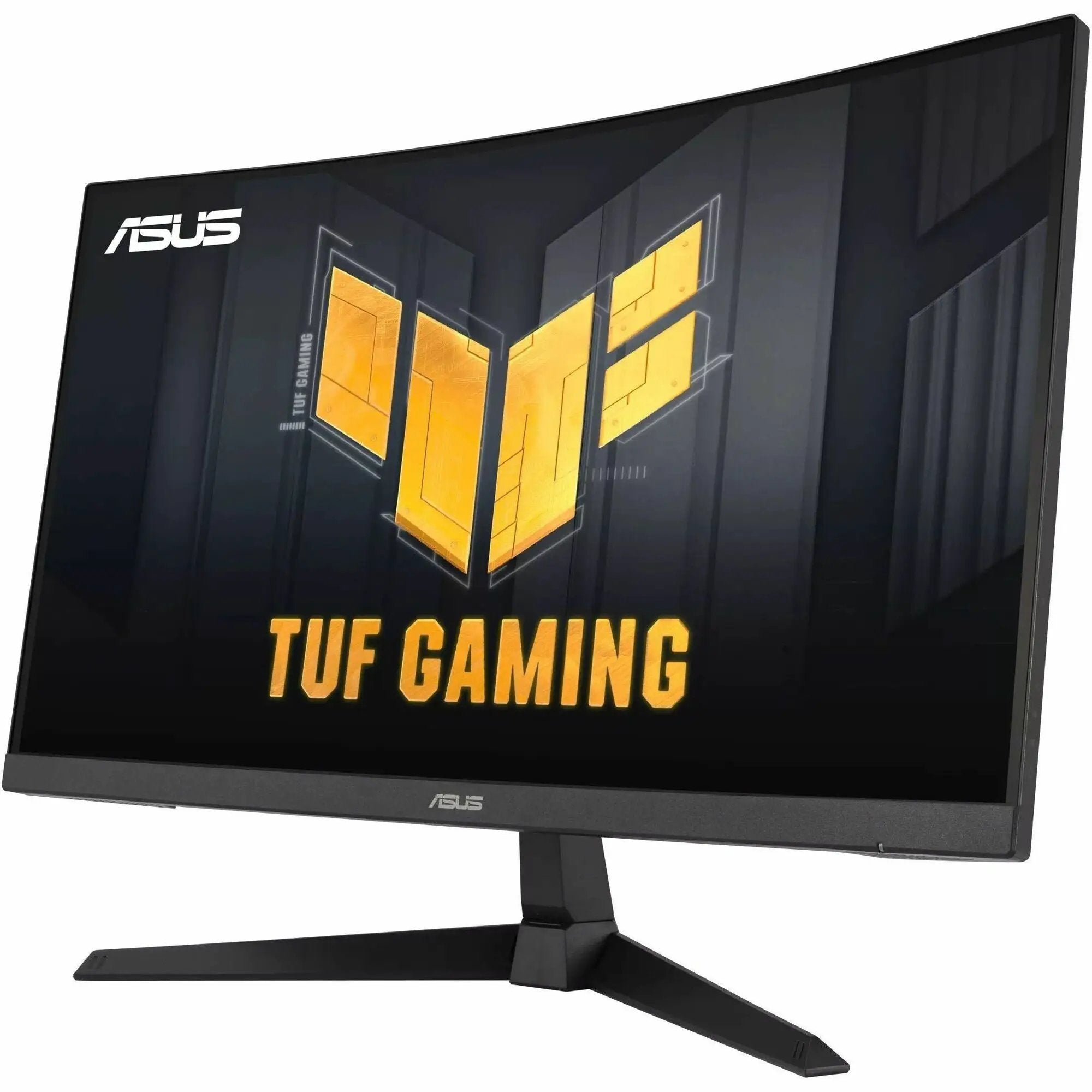 ASUS TUF Gaming VG27VQ3B 27-inch curved gaming monitor, black bezel on stand