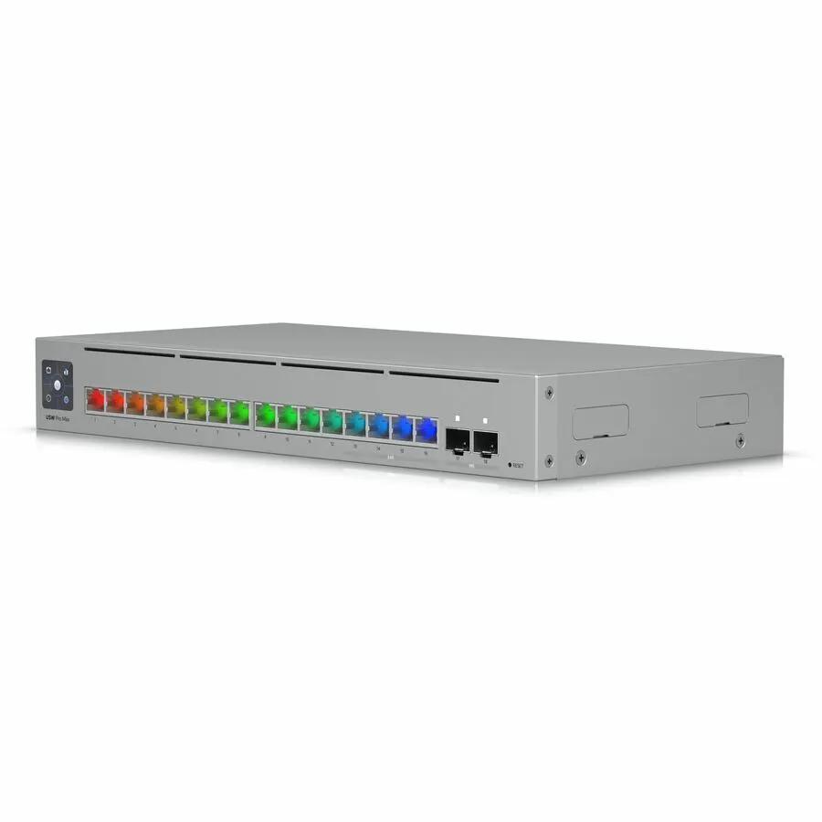 Etherlighting Pro Max 16-Port 2.5GbE SFP+ managed switch by Ubiquiti