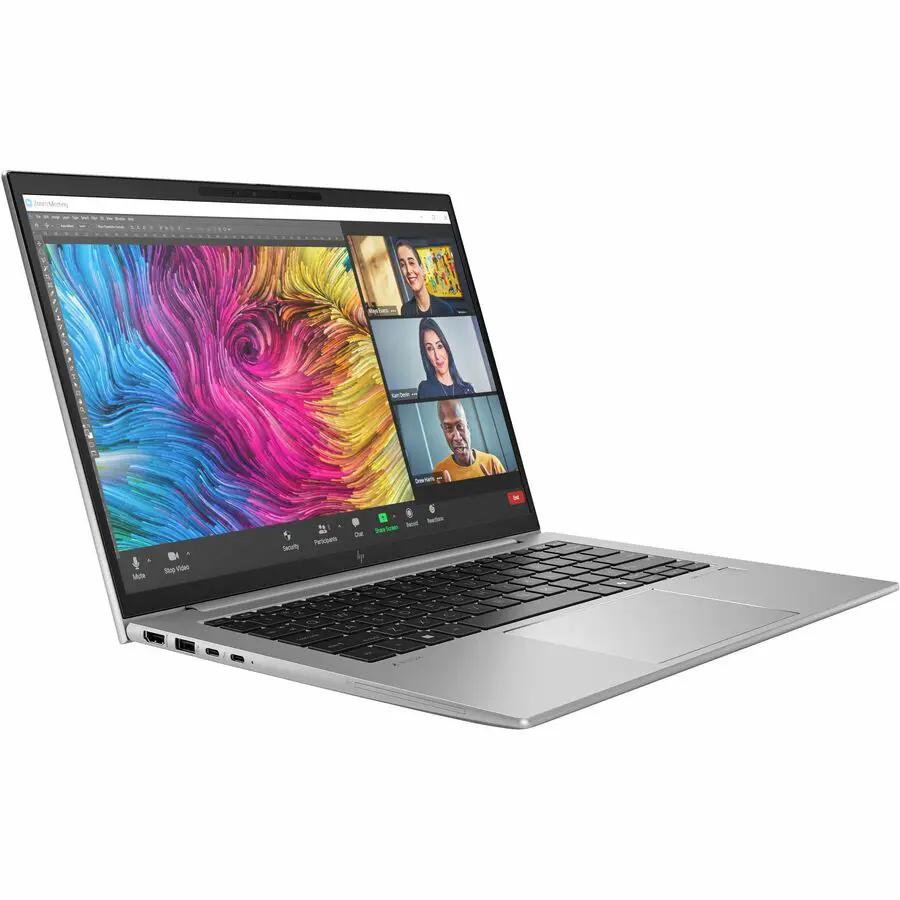 HP ZBook Firefly G11 Mobile Workstation laptop in silver chassis