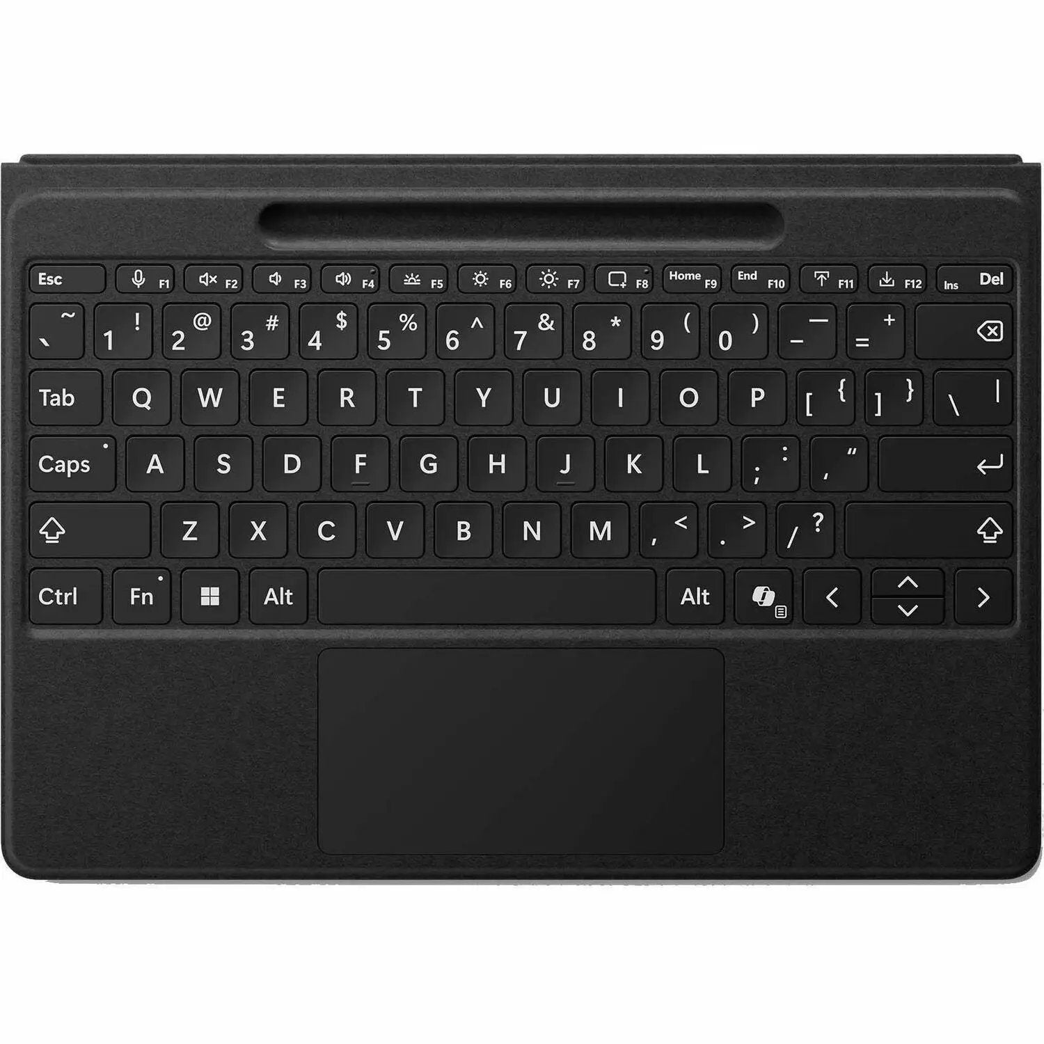Microsoft Surface Pro Flex Keyboard - Black with Bold Keyset