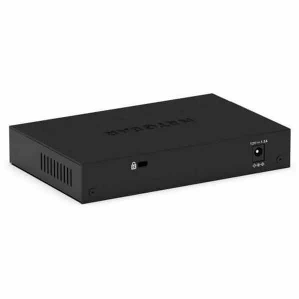 NETGEAR ProSAFE MS308 8-port unmanaged switch, black metal enclosure