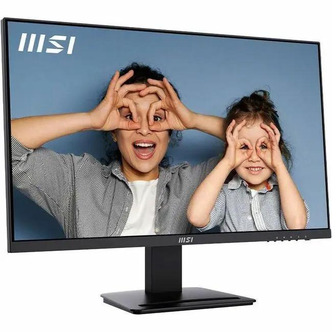 MSI Pro MP273U 27-inch 4K UHD LED monitor, black, 16:9.