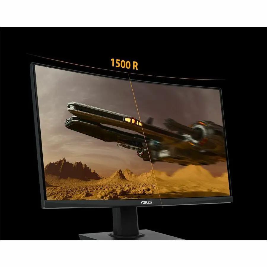 ASUS TUF Gaming VG24VQER 24-inch curved Full HD monitor with 180Hz refresh rate