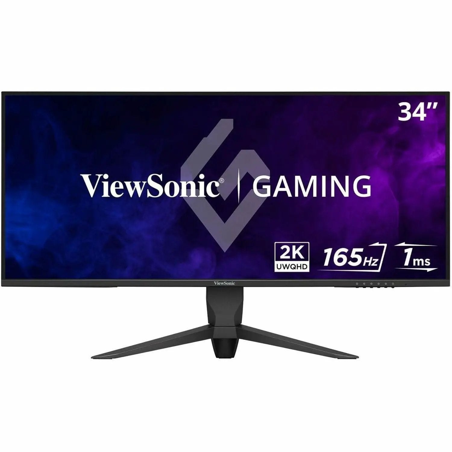 ViewSonic VX3418-2K 34-inch ultrawide gaming monitor, 165Hz UWQHD