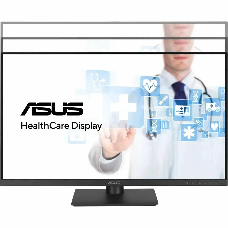 ASUS HealthCare HA2741A 27-inch WQHD LCD Monitor, black with ASUS logo