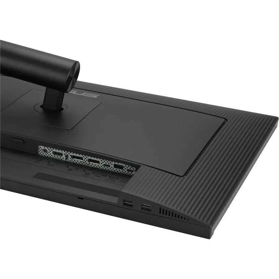 ASUS HA2441A 24-inch WQHD monitor, black with visible back ports and stand