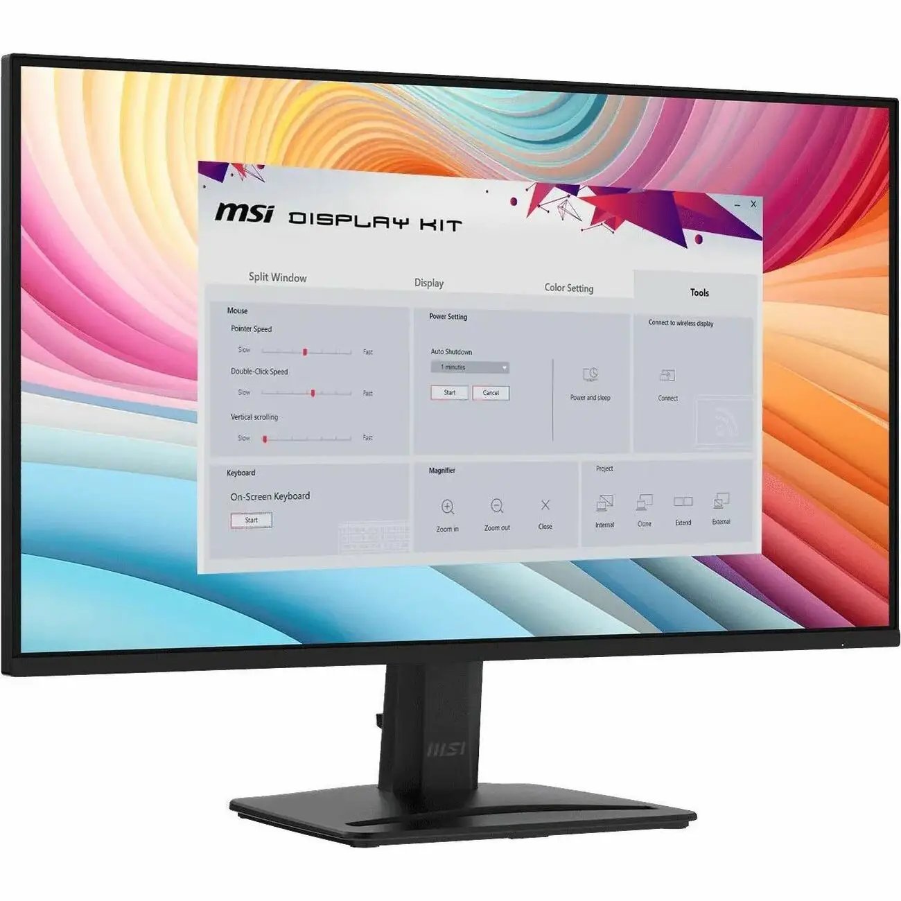MSI Pro MP251 E2 25-inch monitor, Full HD, 120Hz, black