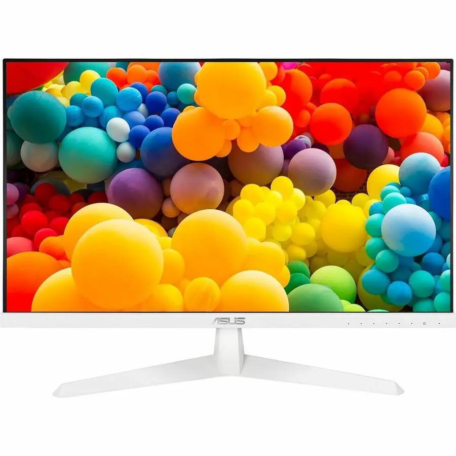 ASUS VY249HF 24-inch white IPS monitor with slim bezel