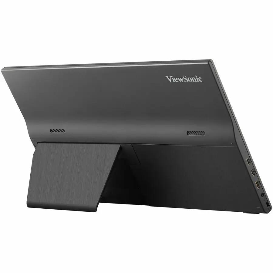 ViewSonic VX1654 16-inch black IPS monitor with built-in stand