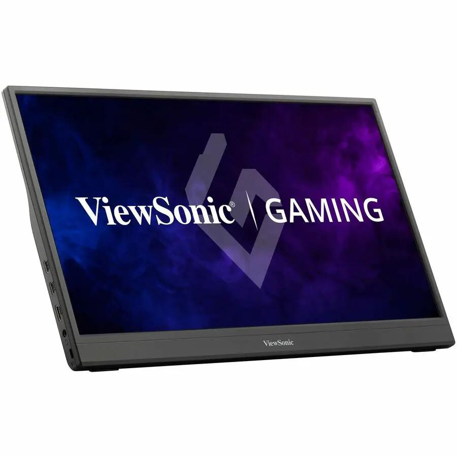 ViewSonic VX1654 16-inch IPS 1080p gaming monitor, black bezel with built-in stand