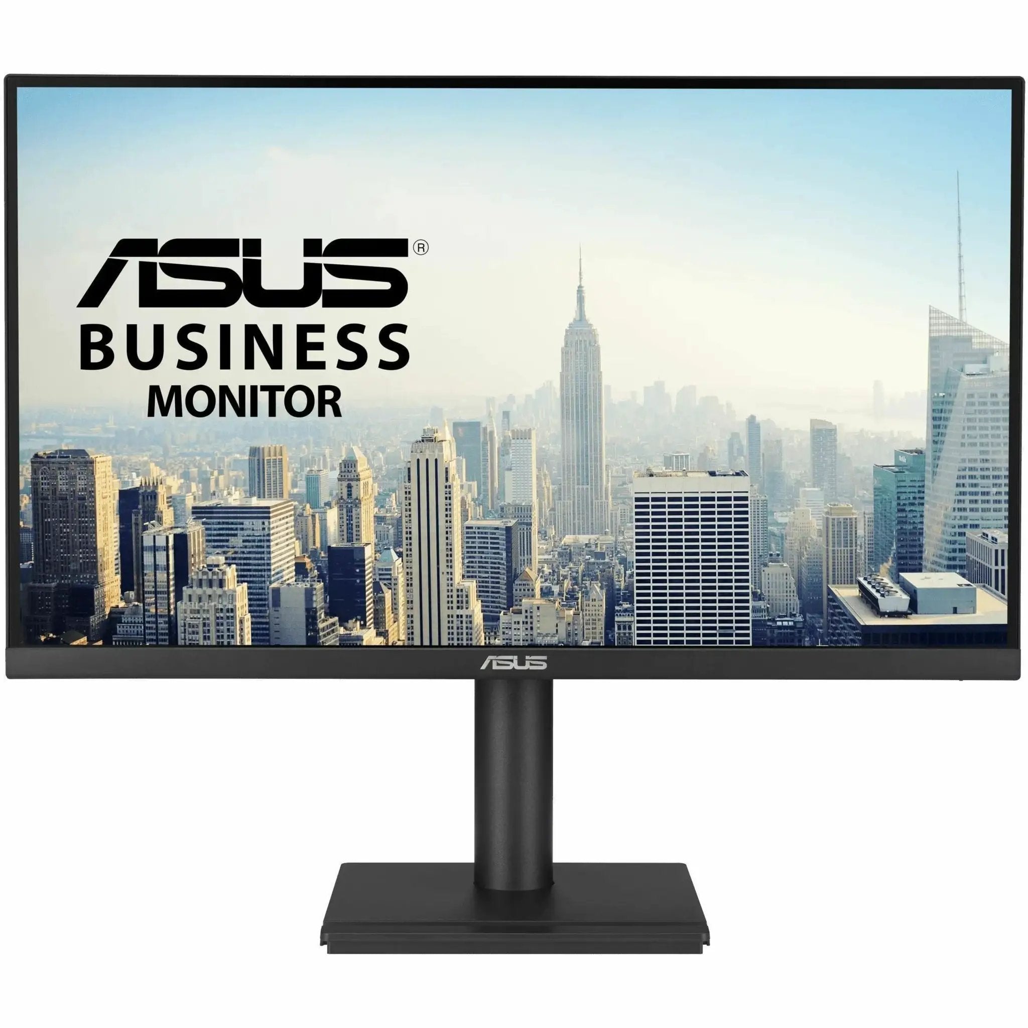 ASUS VA27UCPS 27-inch 4K UHD IPS monitor on a black stand
