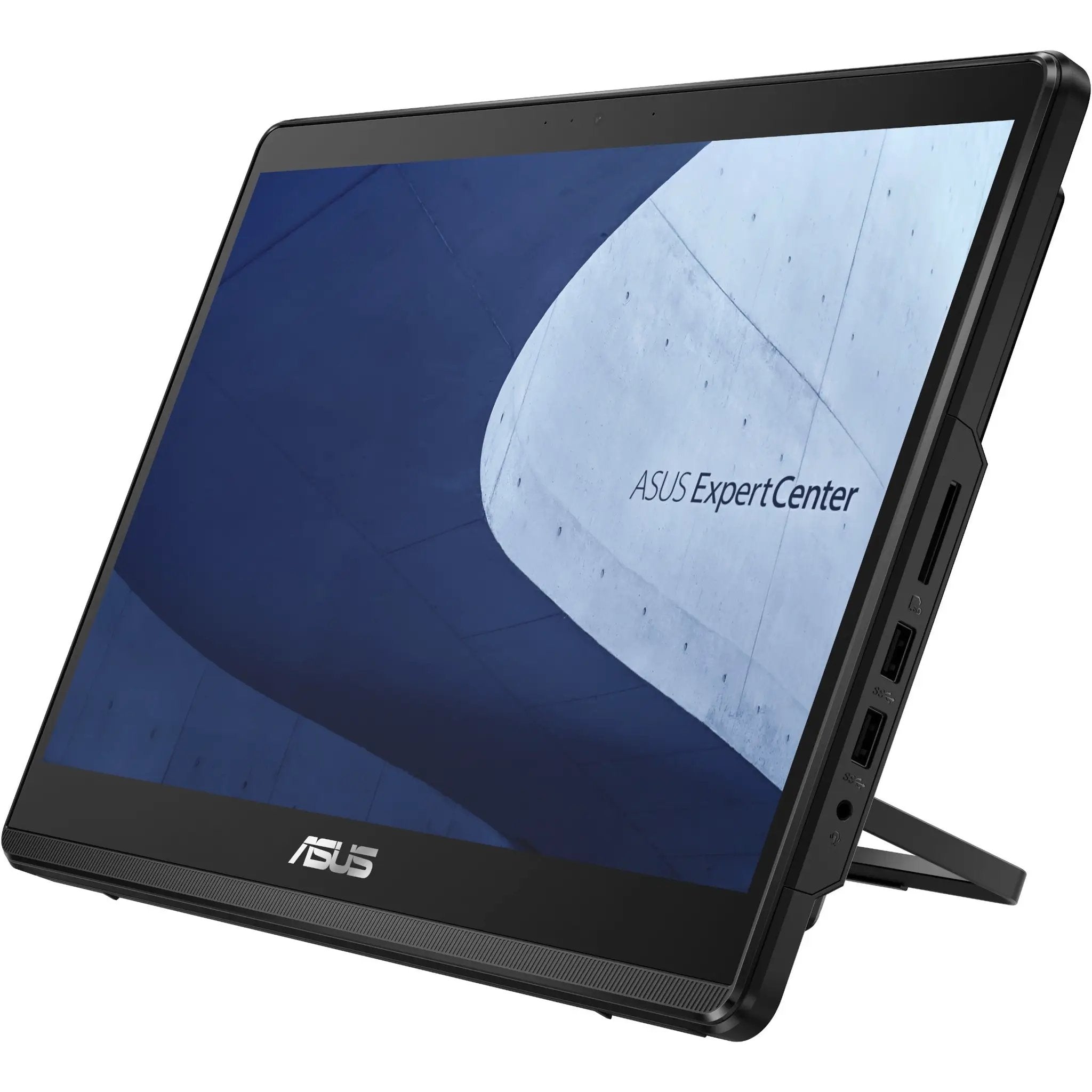 ASUS ExpertCenter E1 AiO all-in-one desktop PC with a black frame