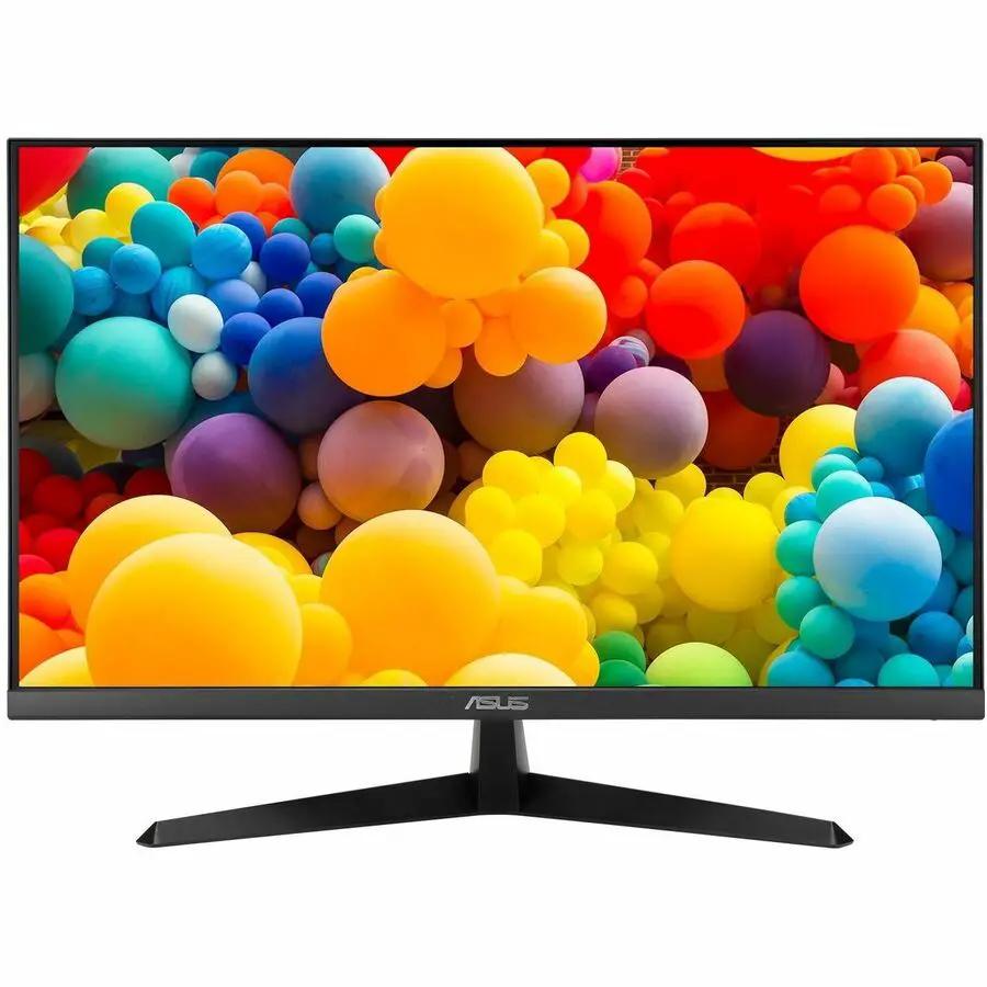 ASUS VY279HGR 27-inch IPS FHD 120Hz gaming monitor with black slim bezel and stand.