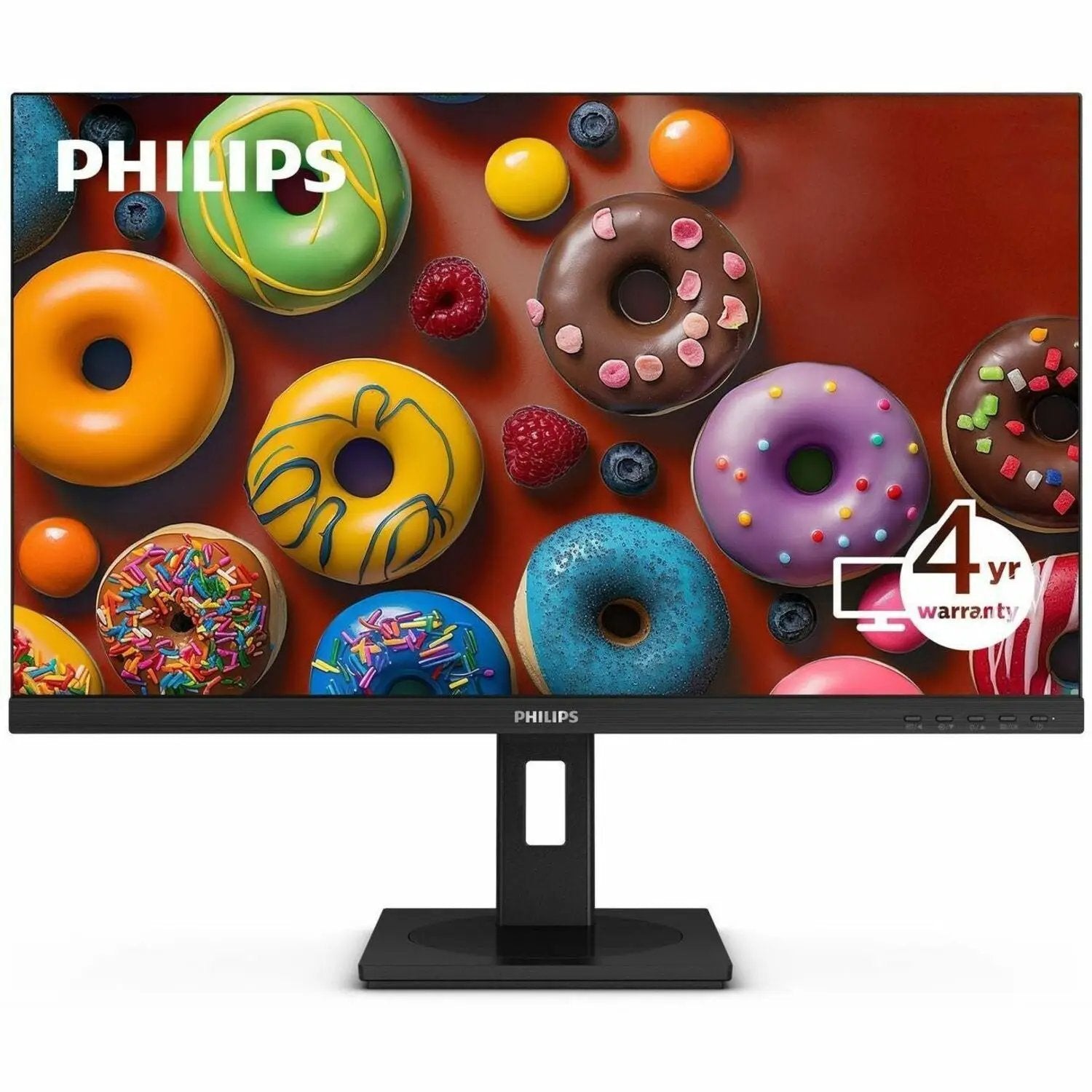 Philips 27B1U3900 27-inch 4K UHD LED monitor, black with stand