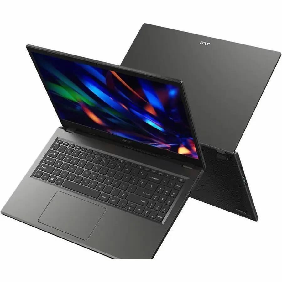 Acer Extensa 15 Notebook open, dark gray, 15.6-inch display.