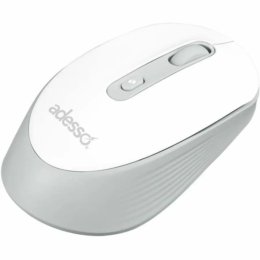 Adesso Wireless Mouse with AI CoPilot Shortcut Button (White)