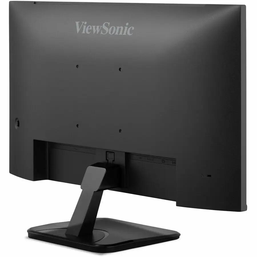 ViewSonic VA2456A 24-inch monitor back view on black stand