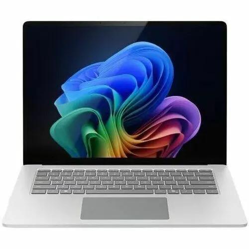 Microsoft Surface Laptop 7 silver laptop with keyboard and large touchpad