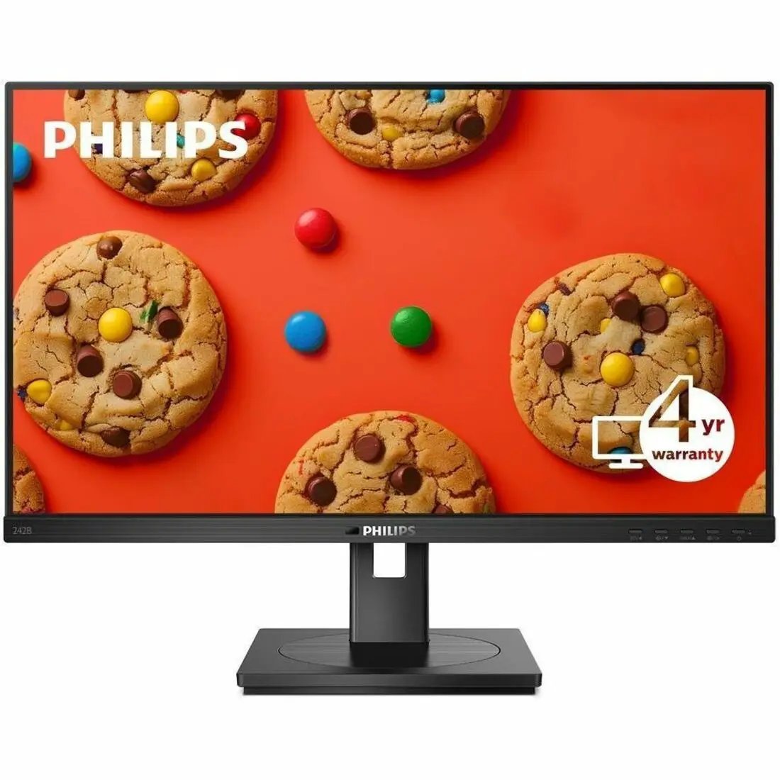 PHILIPS B Line 242B1G 24-inch monitor, black bezel