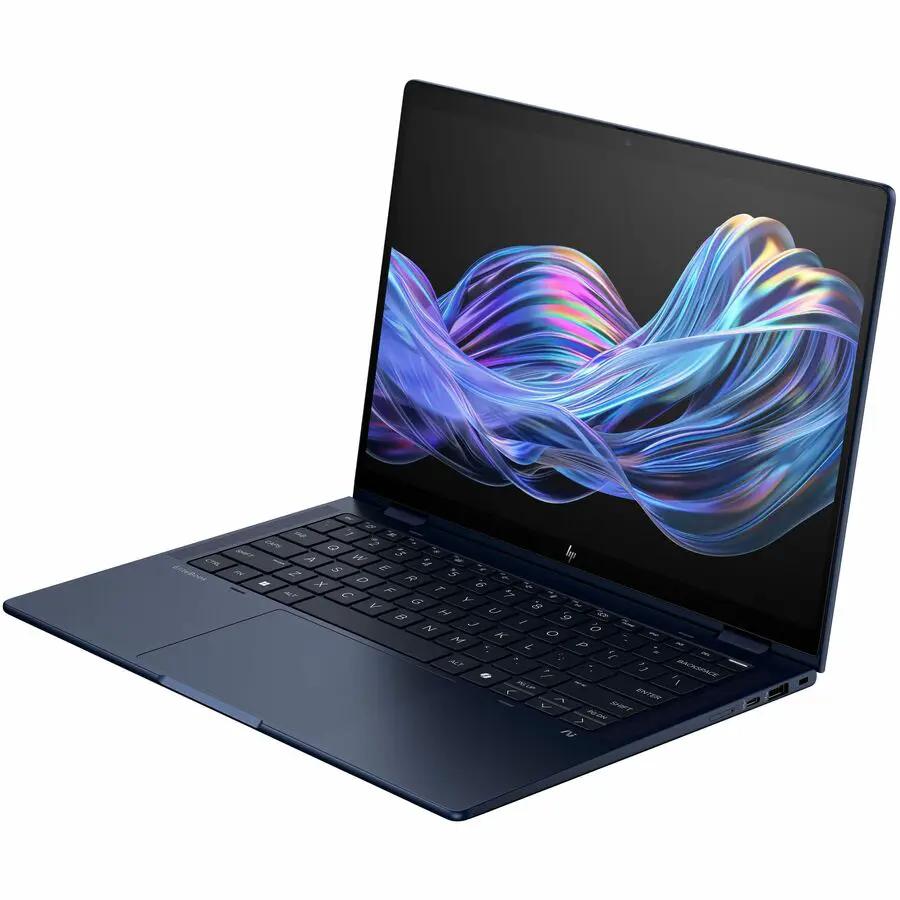 HP EliteBook X Flip G1i 2-in-1 laptop, blue, on white background