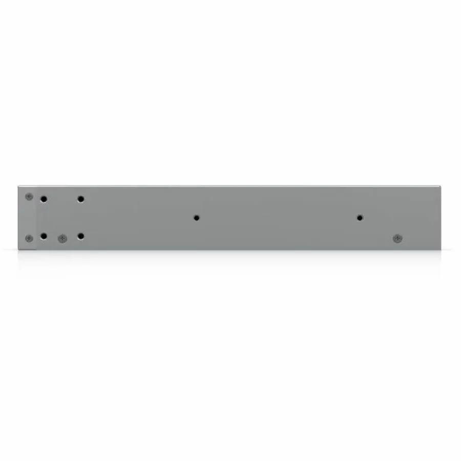 Ubiquiti UniFi Pro HD 24/28-Port SFP+ managed switch in a gray metal enclosure