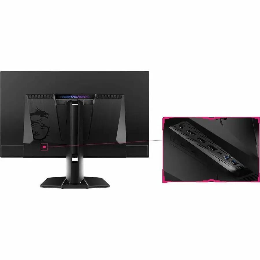 MSI MPG 322URX 32-inch UHD QD-OLED 240Hz gaming monitor with rear I/O panel
