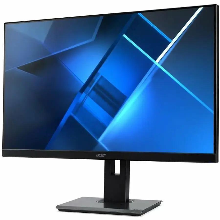 Acer Vero B277U G 27-inch monitor on stand, black chassis