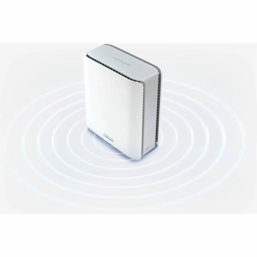 ASUS ZenWiFi BT6 2.5G WiFi7 Tri-Band Router, white wireless router
