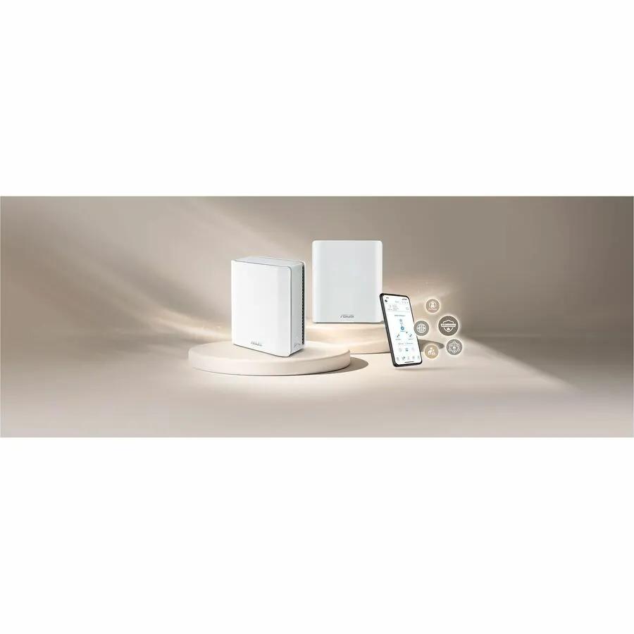 ASUS ZenWiFi BT6 2-pack mesh 2.5G WiFi7 router system with app